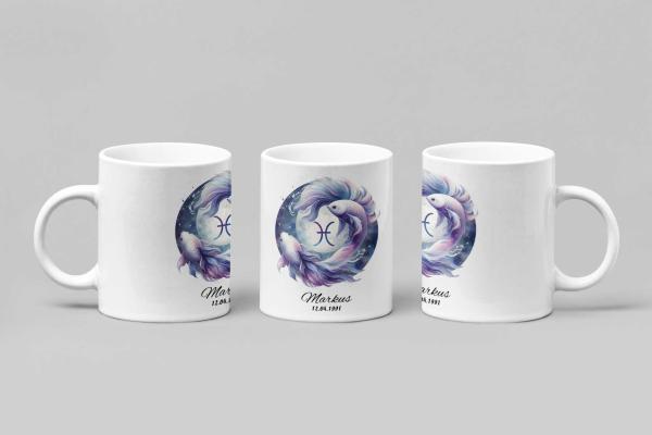 Tasse Sternzeichen - Fisch02